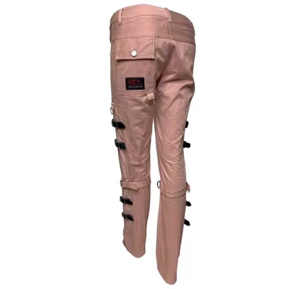 2000s RARE ⭐️ Dolce & Gabbana "SEX" Bondage Pants - Picture 9 of 10